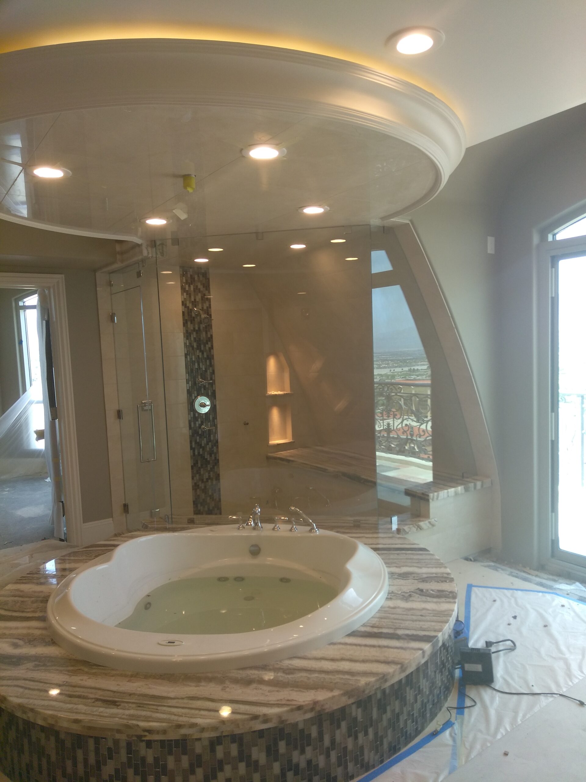 Frameless Shower Enclosure